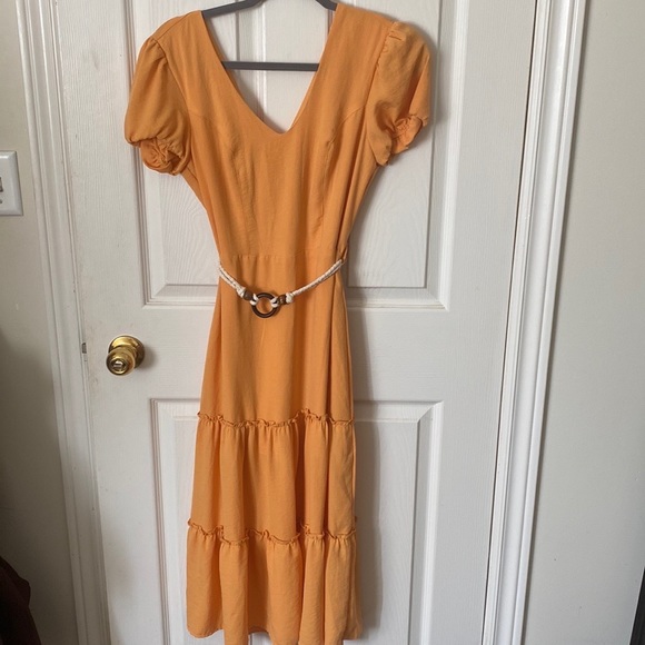 MIDI SUMMER DRESS - Picture 1 of 9